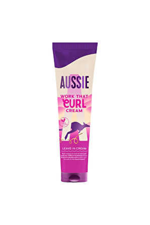 Work That Curl Dalgalı ve Kıvırcık Saçlar için Durulanmayan Saç Kremi 160ml