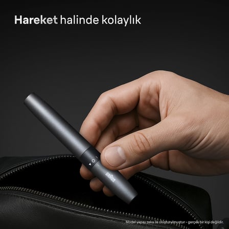 Braun Kulak ve Burun Düzeltici, Cep Boyutu, Çift Bıçak, SkinGentle, EN20