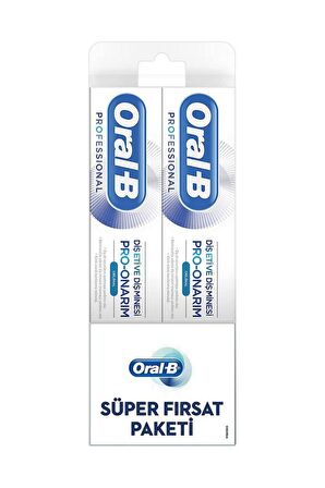 Oral-B Professional Diş Eti Ve Minesi Pro-Onarım Diş Macunu 75 ml x2 