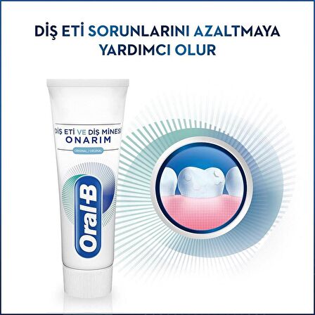 Oral-B Professional Diş Eti Ve Minesi Pro-Onarım Diş Macunu 75 ml x2 