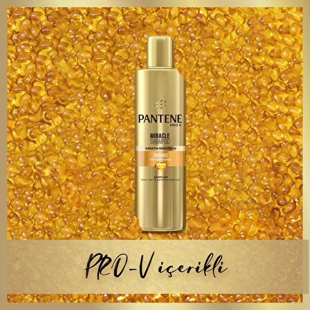 Pantene Miracle Şampuan Onarıcı ve Koruyucu Bakım Keratin Koruyuculu 250 ml, Kuru, Mat ve Yıpranmış Saçlar İçin