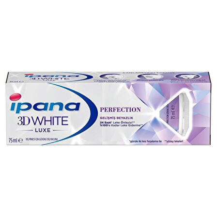 ipana 3 Boyutlu Beyazlık Luxe Diş Macunu Perfection 2x75 Ml.