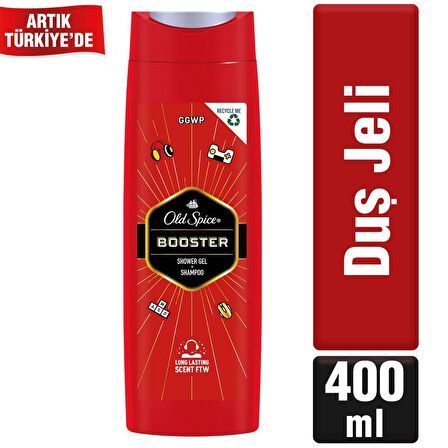 Old Spice Booster Nemlendirici Tüm Ciltler İçin Duş Jeli 400 ml