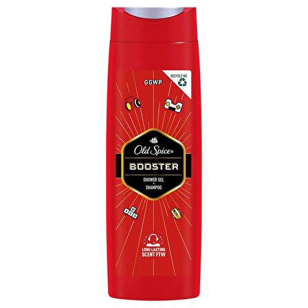 Old Spice Booster Nemlendirici Tüm Ciltler İçin Duş Jeli 400 ml