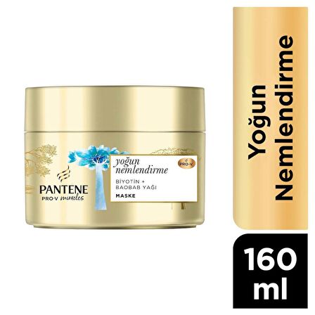 Pantene Pro-V Miracles Yoğun Nemlendirici Saç Maskesi 160 ML