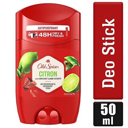 Old Spice Citron Erkekler İçin Terleme Önleyici ve Stick Deodorant 50 ml