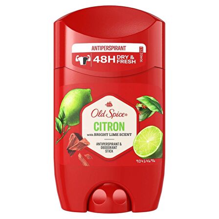 Old Spice Citron Erkekler İçin Terleme Önleyici ve Stick Deodorant 50 ml