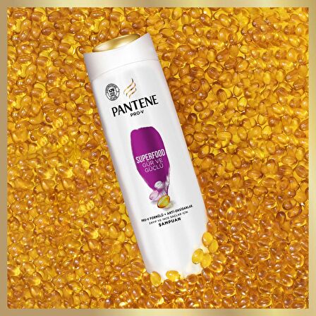 Pantene Superfood Gür ve Güçlü Şampuan 350 ml