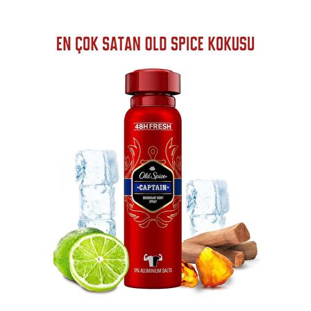 Old Spice Captain Deodorant Body Spray 150 Ml