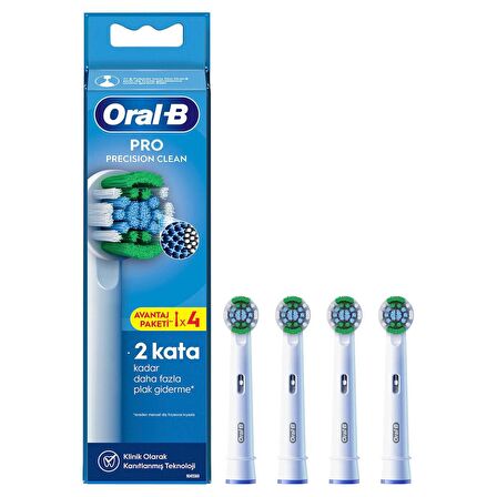 Oral-B Şarjlı Diş Fırçası Yedek Başlığı Precision X-Filament 4 adet ürün