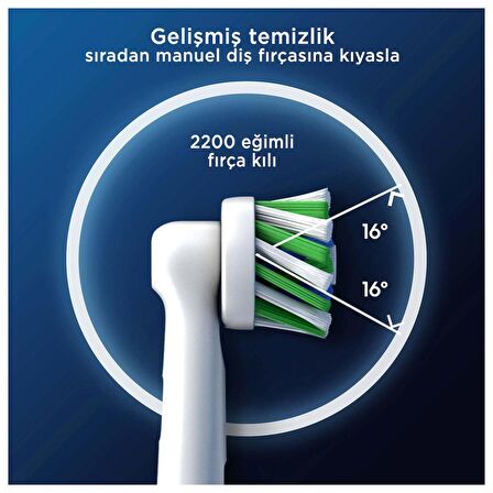 Oral-B Şarjlı Diş Fırçası Yedek Başlığı Cross Action X-Filament 2 adet ürün