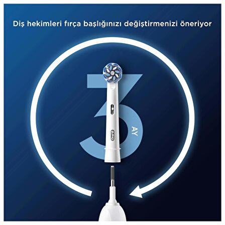 Oral-B Şarjlı Diş Fırçası Yedek Başlığı Sensitive X-Filament 2 adet ürün