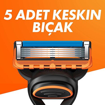 Gillette Fusion Avantajlı Yedek Tıraş Bıçağı 8'li