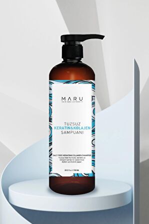 Maru Tuzsuz Keratin Ve Kolajen Bağ Onarıcı Bakım Şampuan 750 ml