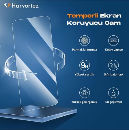 iPhone 11 Pro/X/XS Ekran Koruyucu için [Kolay Takılan], 9H Güçlü Temperli Cam, Yüksek Çözünürlük, Çizilmeye Dayanıklı, Kılıf Dostu, Yok Hissi Verir - [Siyah Köşesiz]