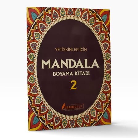 Yetişkinler için Mandala Boyama Kitabı 2