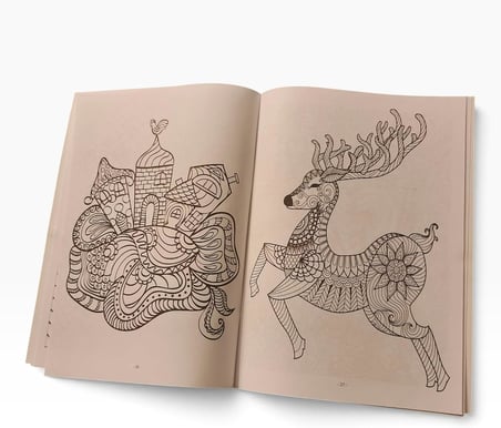 Yetişkinler için Mandala Boyama Kitabı 2