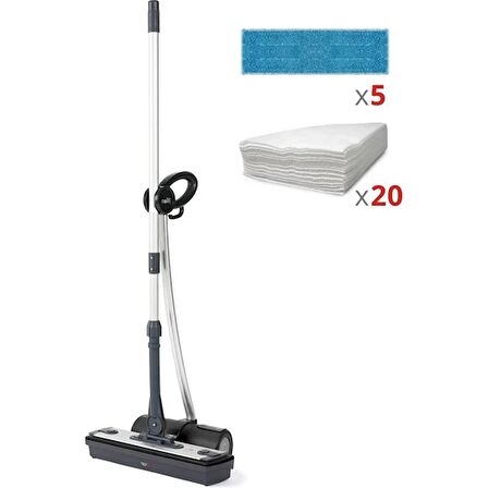 Polti Moppy White Premium Buharlı Paspas, Beyaz