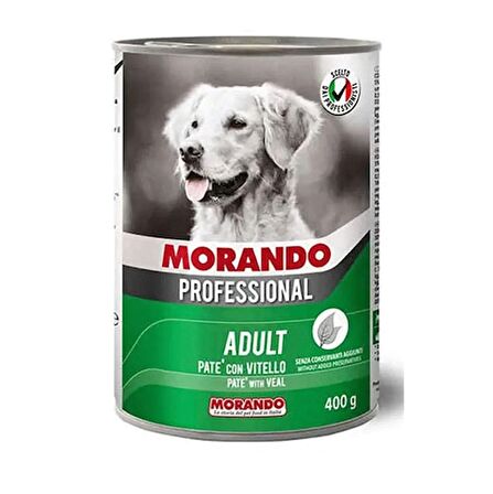 Morando Professional Pate Dana Etli Yetişkin Köpek Konservesi 400 Gr 