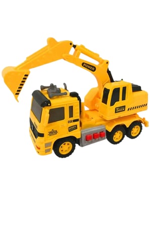 KİDMAR SÜRTMELİ İŞ MAKİNESİ 998-43A KEPÇE EKSKAVATÖR SESLİ IŞIKLI PİLLİ 3+