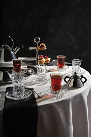 Rcr Etna 12'li Çay Bardağı Takımı 140 ml