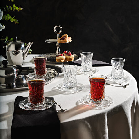 Rcr Melodia 12'li Çay Bardağı Takımı 140 ml