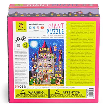 Ludattica Fairies and Orcs Giant Puzzle