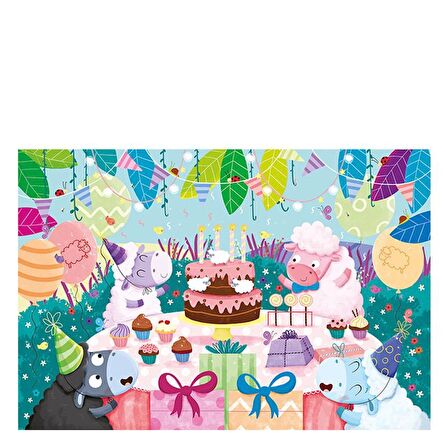 Ludattica Happy Birthday - Giant Puzzle