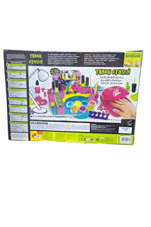 Seçtim Aldım Tırnak Atölyesi Elektrikli Oje Kurutucu Hobi Seti 7