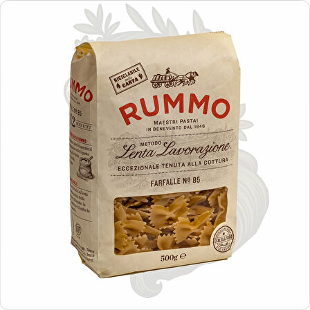 İTHAL RUMMO 500 GR FARFALLE