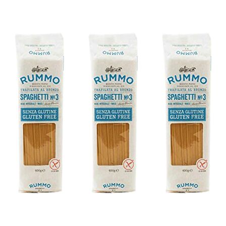 Rummo Glutensiz Spaghetti 400 Gr 3 Adet