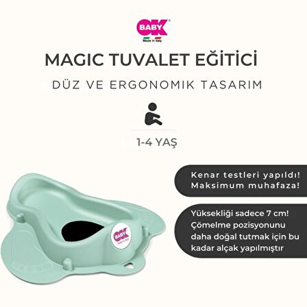 Magic Tuvalet Eğitici / Kırık Beyaz