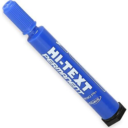 Hı-Text Permanent M. Yuvarlak Uç Mavi 830Pb 12Li