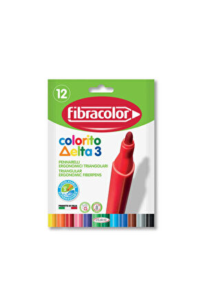 Colorito Delta Keçeli Kalem 12 Renk