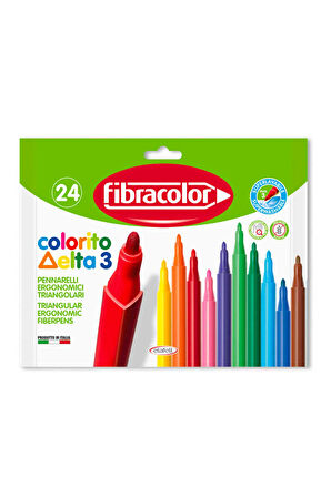 Colorito Delta Keçeli Kalem 24 Renk