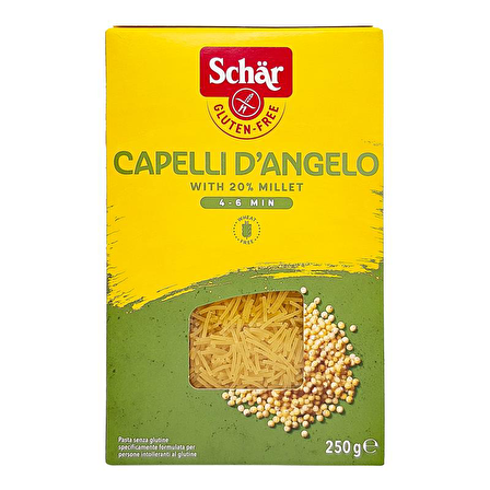 Schar Pasta Capelli Tel Şehriye 250 gr Capelli D'Angelo Şehriye