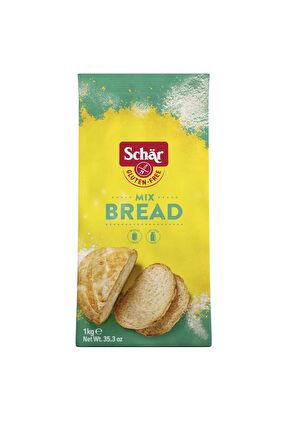 Schar 3'lü Glutensiz Un Seti Ekmek-Pasta ve Makarna Unu 1 kg 3 Adet Mix B-Mix C-Farina