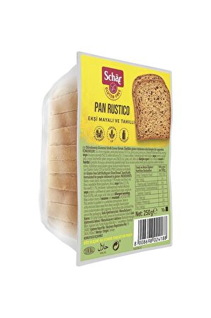 Rustico Glutensiz Lifli Ekmek 250 gr (8 ADET)