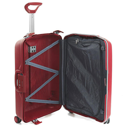 Tanımsız  Unisex Valiz 50071209 Roncato Light Trolley Medio 4W 68 cm  Rosso 68x48x27