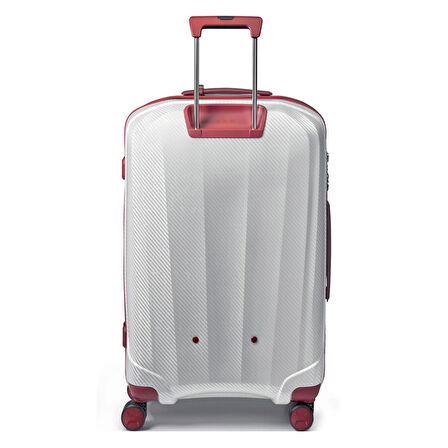 Tanımsız  Unisex Valiz 59520930 Roncato Trolley Medıo 4R We Are Glam Rosso/Bıanco