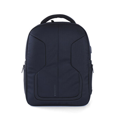 Tanımsız  Unisex Laptop Çantası 41722023-23 Roncato URFACE BACKPACK WITH 14" LAPTOP HOLDER Dark Blue