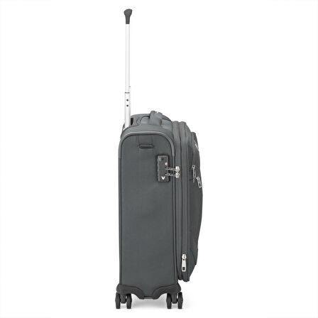 Tanımsız  Unisex Valiz 41621322-22 Roncato JOY CABIN TROLLEY EXPANDABLE 55 CM 55x 0x20/23  L42/48 Anthracite