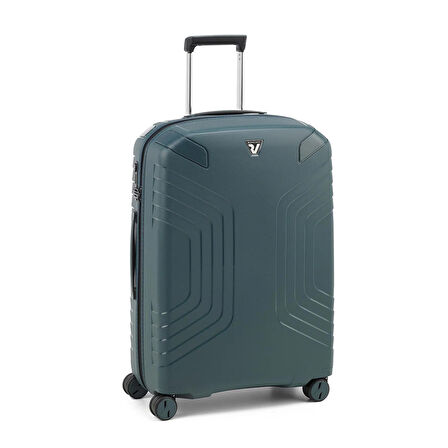 Tanımsız  Unisex Valiz 57610187 Roncato Ypsilon 4.0 Trolley Grande Eco Verde Bottiglia 78x52x27