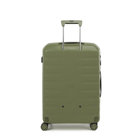 Tanımsız  Unisex Valiz 55420357 Roncato Box 2.0 Young Trolley Medio 4R 69cm Verde Militare 69X46X26