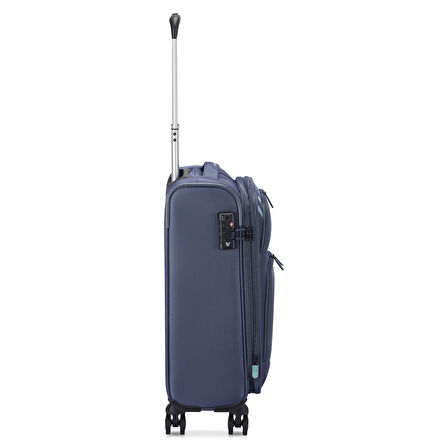 Tanımsız  Unisex Valiz 41306323 Roncato Twin Trolley Cabına 4R Exp. Ryanaır Blu notte