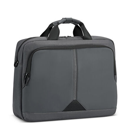 Unisex Evrak Çantası 41227322 Roncato Borsa Uffıcıo 2 Manıcı 1 Comp.(Pc 15.6/Tablet) Clayton Antracıte