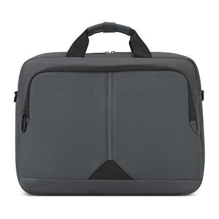 Unisex Evrak Çantası 41227322 Roncato Borsa Uffıcıo 2 Manıcı 1 Comp.(Pc 15.6/Tablet) Clayton Antracıte