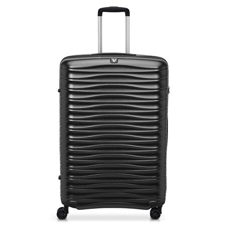 Unisex Valiz 41972101 Roncato Trolley Grande 4R 75 Cm Wave Nero