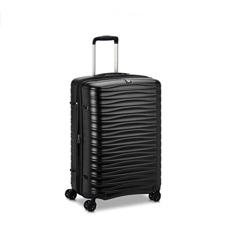 Unisex Valiz 41972201 Roncato Trolley Medıo 4R 65 Cm Exp. Wave Nero