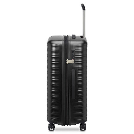 Unisex Valiz 41972201 Roncato Trolley Medıo 4R 65 Cm Exp. Wave Nero